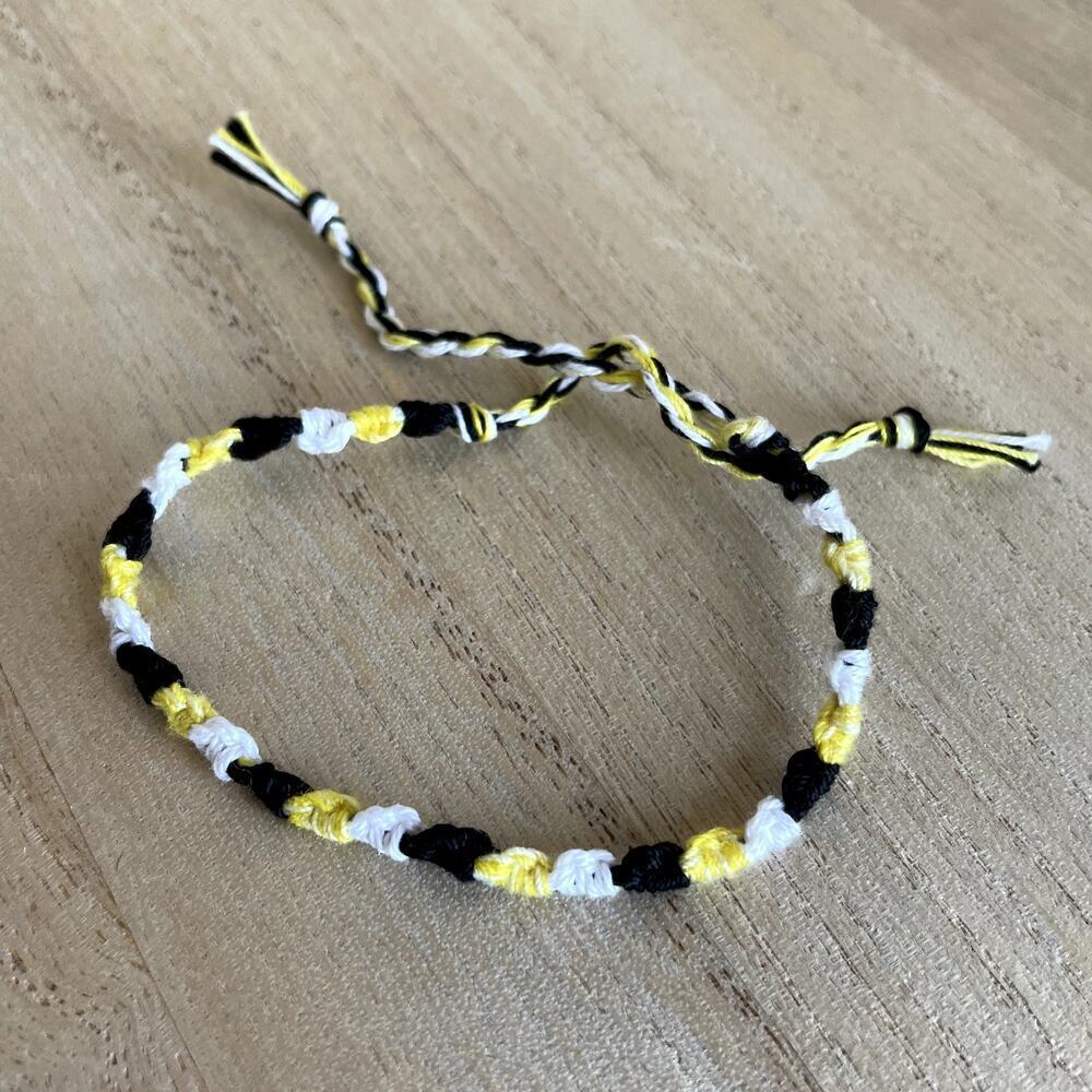 Leta Bracelet, anklet, trendy, comfortable, tie, embroidery thread, woven, gift